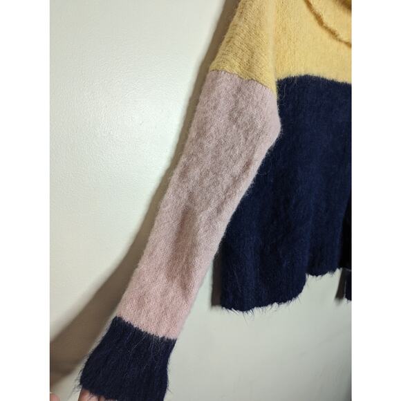 Anthropologie Child of the Universe Colorblock Turtleneck Sweater - Picture 3 of 7